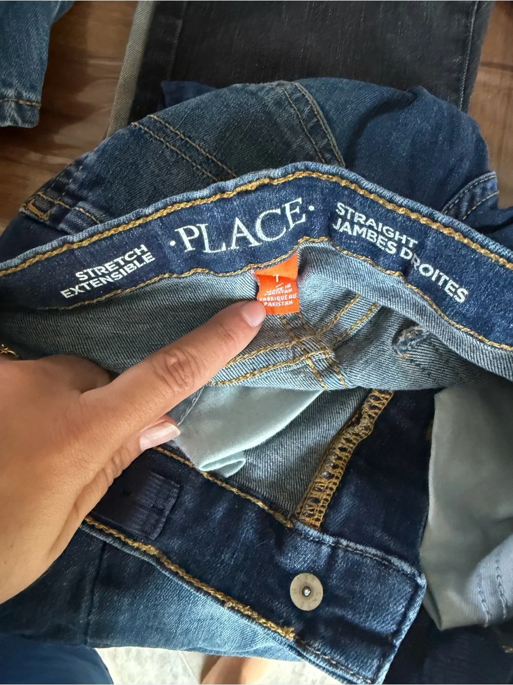 The Children's Place Mixed Denim Jeans - Blue and Black